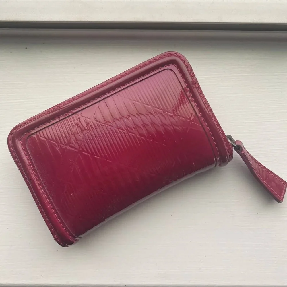 BURBERRY AUTHENTIC Vintage Wallet in Hot Pink